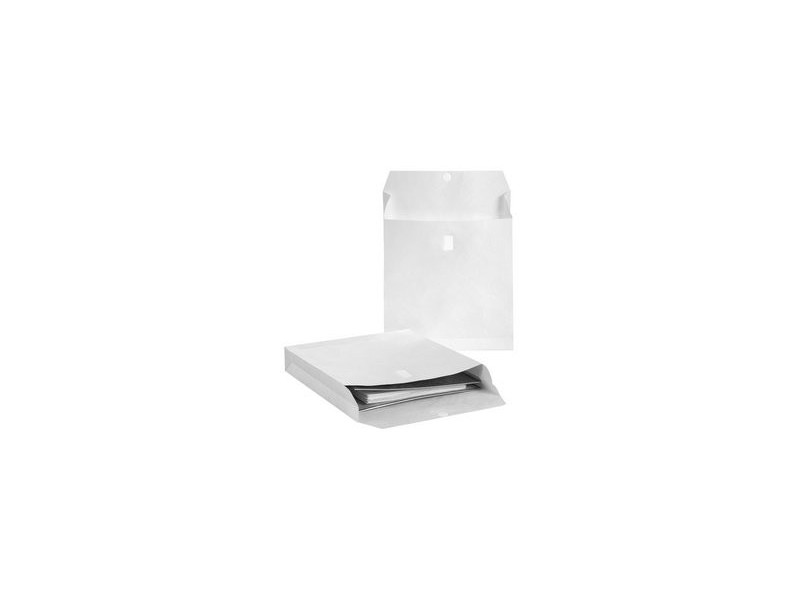 Tyvek Pochette d'archivage pour dossiers suspendus, blanc