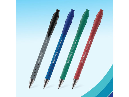 Paper:Mate Stylo à bille FlexGrip Ultra, Value pack, bleu