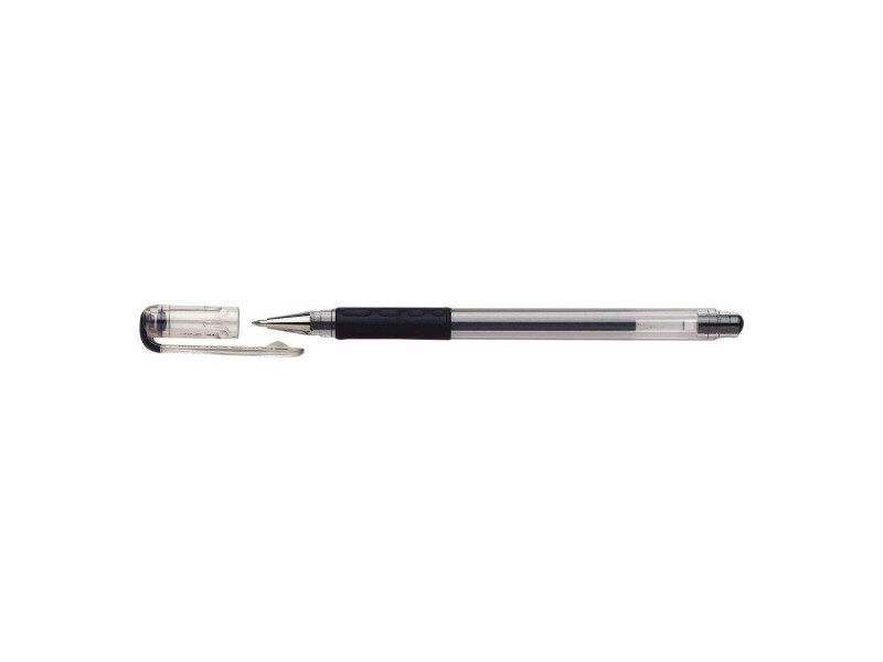Pentel Recharge pour stylo roller à encre gel KFR7, noir