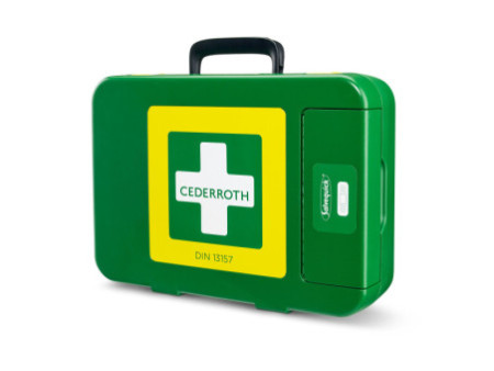 CEDERROTH Valise de premiers secours, contenu DIN 13157