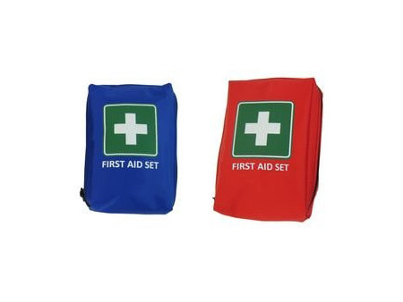 LEINA Trousse de premiers secours 'First Aid', bleu