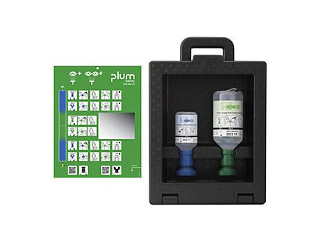 LEINA Station de rinçage oculaire IBOX, 1x 500/1x 200 ml