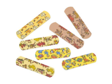 LEINA Pansement pour enfants, 19 x 72 mm, imperméable, avec