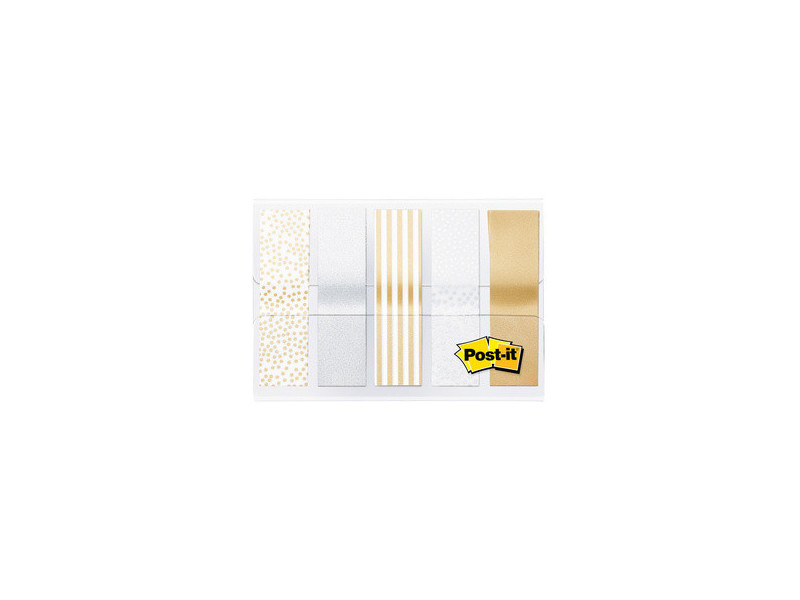 Post-it Marque-pages Index Mini Metallic, 11,9 x 43,2 mm