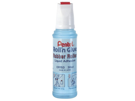 Pentel Roller colle Roll'n Glue ER153-GS, contenu: 30 ml