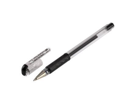 Pentel stylo roller à encre gel Hybrid Gel Grip K116, noir
