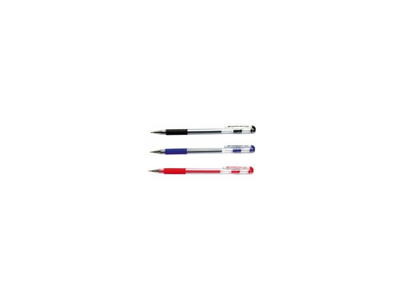 Pentel stylo roller à encre gel Hybrid Gel Grip K116, rouge