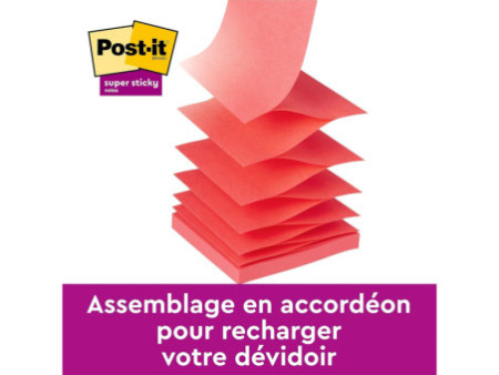 Post-it Bloc-note adhésif Super Sticky Z-Notes, 76 x 76 mm