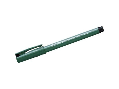 Pentel roller encre Ball Pentel R50, Recycology, noir