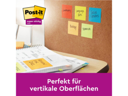 Post-it Bloc-note adhésif Super Sticky Notes, 101 x 101 mm