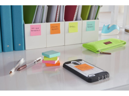Post-it Bloc-note adhésif Super Sticky Z-Notes, 76 x 76 mm