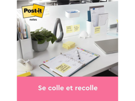Post-it Bloc-note adhésif, 51 x 38 mm, jaune