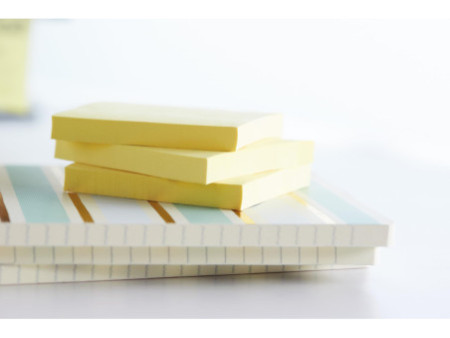 Post-it Bloc-note adhésif Recycling, 38 x 51 mm, jaune