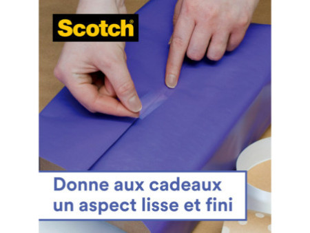 Scotch Ruban adhésif pour cadeau 'GiftWrap Tape', dévidoir