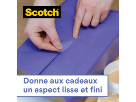 Scotch Ruban adhésif pour cadeau 'GiftWrap Tape', 19mm x 25m