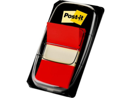 Post-it Marque-pages Index, 25,4 x 43,2 mm, rouge