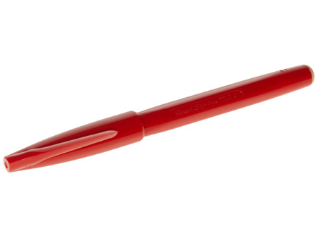 PentelArts Stylo feutre Sign Pen S520, rouge