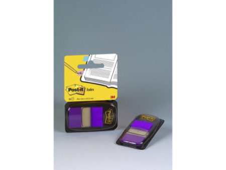 Post-it Marque-pages Index, 25,4 x 43,2 mm, violet