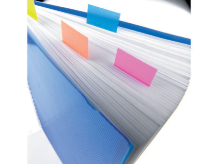 Post-it Marque-pages Index, 25,4 x 43,2 mm, 3 couleurs