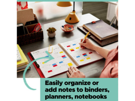 Post-it Marque-pages Index mini, 11,9 x 43,2 mm, 5 couleurs