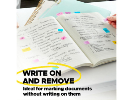 Post-it Marque-pages Index mini, 11,9 x 43,2 mm, 5 couleurs