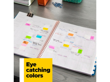 Post-it Marque-pages Index mini, 11,9 x 43,2 mm, 5 couleurs