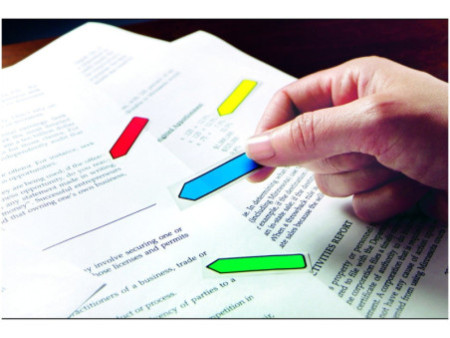 Post-it Marque-pages Index Flèche, 11,9 x 43,2 mm
