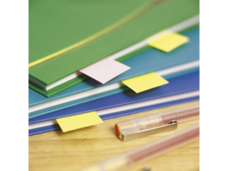 Post-it Marque-pages en papier, 20 x 38 mm, couleurs ultra