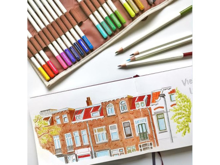 TOMBOW Crayons de couleur IROJITEN 'Volume 7', set de 10
