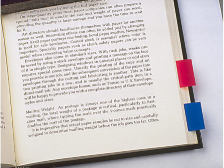Post-it Marque-pages Index, 25,4 x 43,2 mm, pack économique