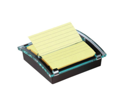 Post-it Distributeur Z-Notes, noir/transparent, 1 bloc
