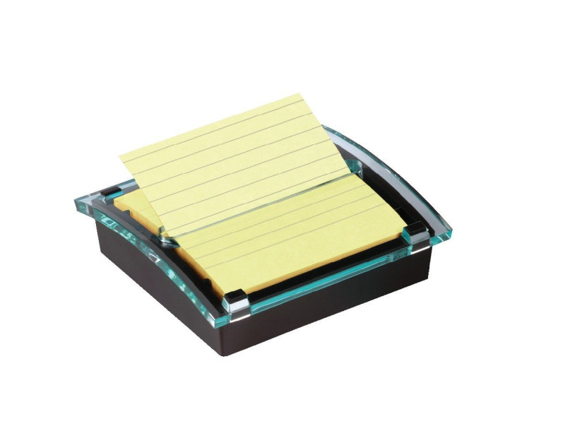 Post-it Distributeur Z-Notes, noir/transparent, 1 bloc