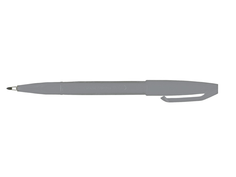 PentelArts Stylo feutre Sign Pen S520, gris argenté