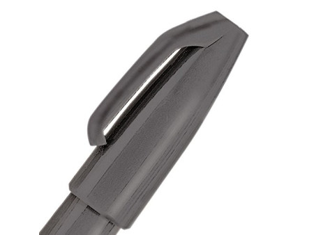 PentelArts Stylo feutre Sign Pen S520, gris argenté