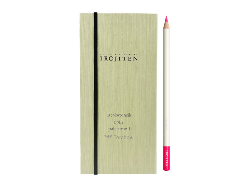 TOMBOW Crayons de couleur IROJITEN 'Volume 1', set de 10