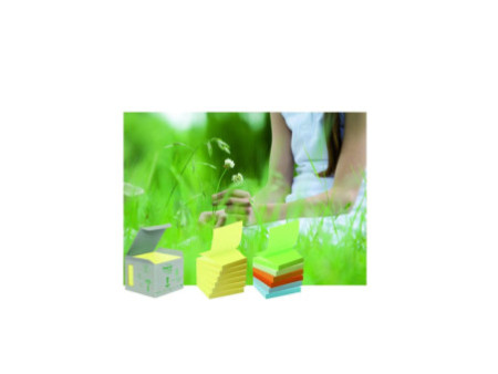 Post-it Bloc-note adhésif Recycling Z-Notes, 76 x 76 mm