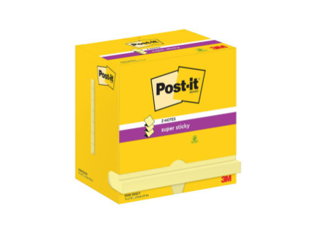 Post-it Bloc-note Super Sticky Z-Notes, 76 x 127 mm