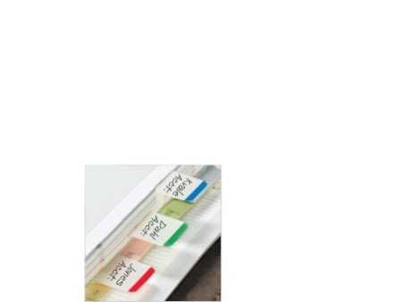 Post-it Marque-pages Index Strong, 25,4 x 38 mm