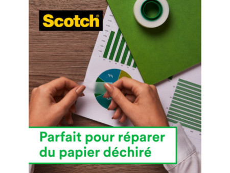 3M Scotch Ruban adhésif Magic 810, pack promo, 19 mm x 33 mm