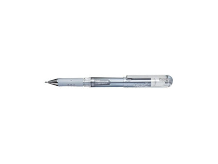 Pentel Stylo roller à encre gel K230M, argent