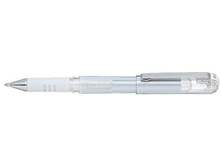 Pentel Stylo roller à encre gel K230M, argent