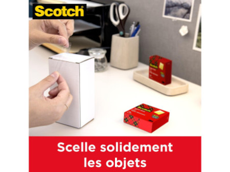 Scotch Ruban adhésif Super-Hold 700K, 19 mm x 25,4 m, carton