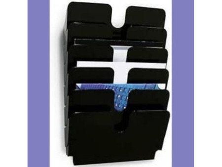 DURABLE Set de porte-brochures mural 'FLEXIPLUS 6', A4