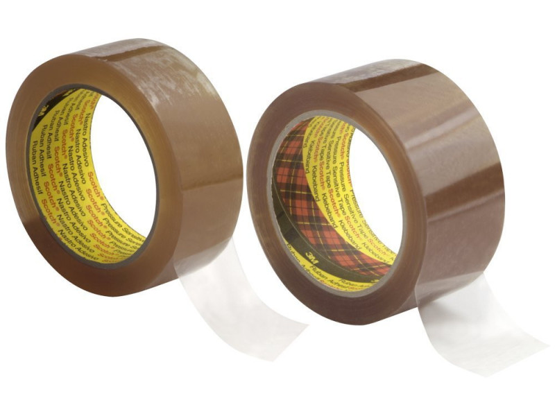 3M Scotch Ruban adhésif d'emballage 371, PP, 38 mm x 66 m