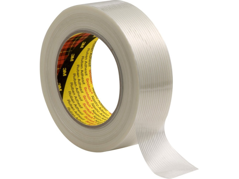 Scotch Ruban adhésif armé 8956, 50 mm x 50 m, transparent