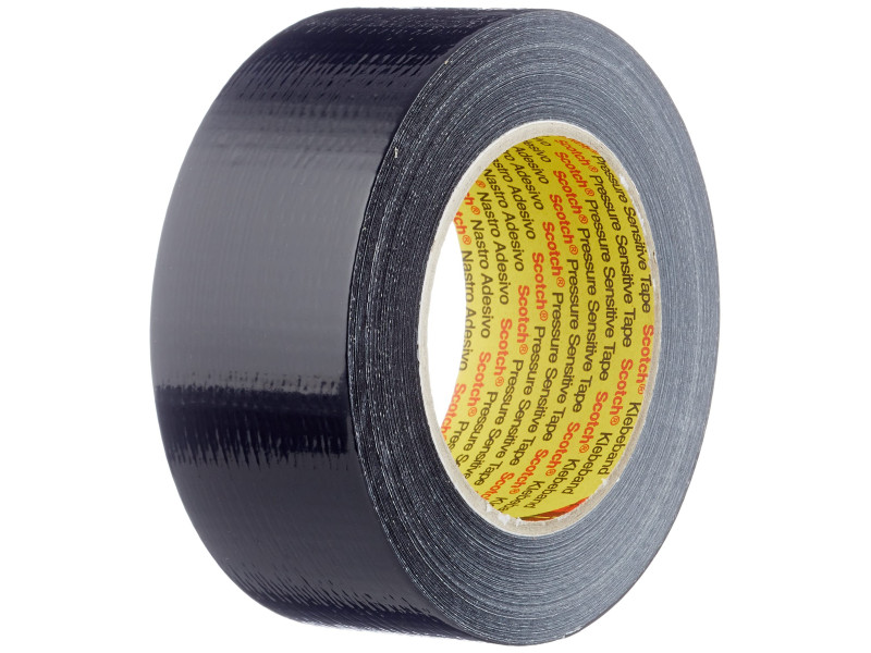 3M Scotch Ruban adhésif en toile 2903, 48 mm x 50 m, noir