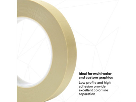 3M Scotch Ruban de masquage ligne fine 218, 19mm x 55m, vert