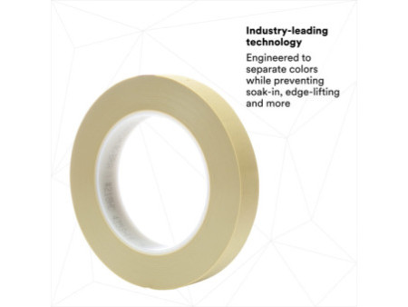 3M Scotch Ruban de masquage ligne fine 218, 19mm x 55m, vert