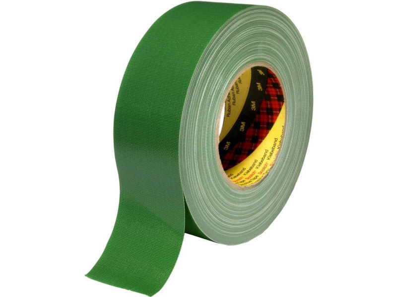 3M Premium Ruban adhésif toilé 389, 50 mm x 50 m, jaune
