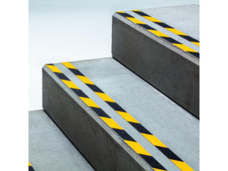 DURABLE Bande antidérapante DURALINE GRIP+, 25 mm,jaune/noir